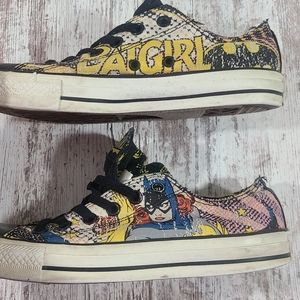 Vintage Unisex CONVERSE All-Star DC Comics Batgirl shoes sneakers M6 W8